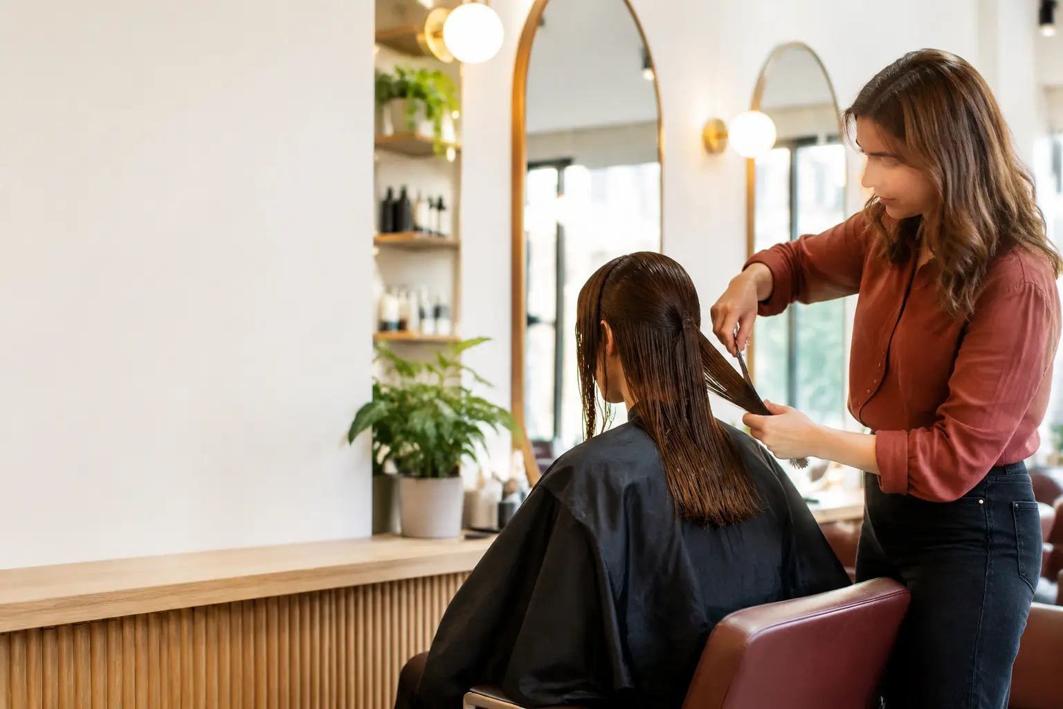 Démonstration PixyLink pour un salon de coiffure